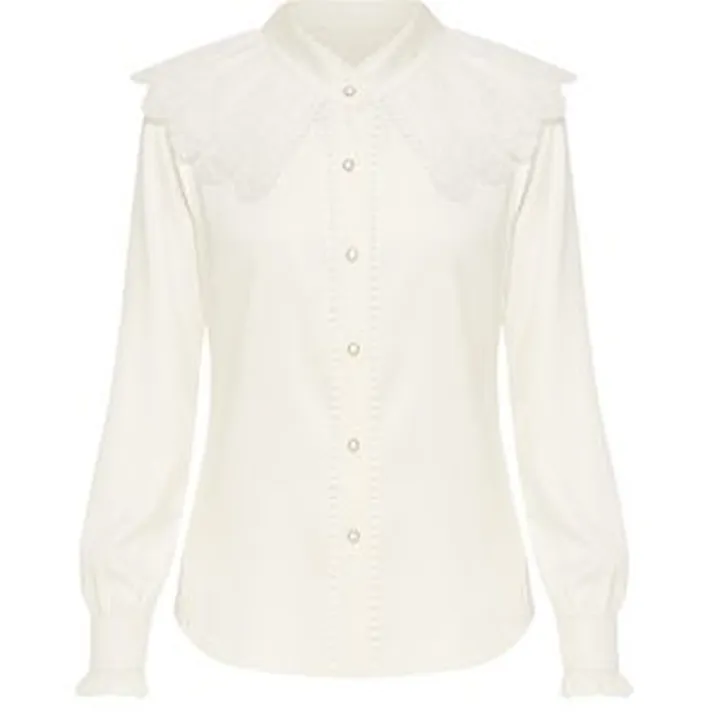 شومیز آستین بلند یقه ایستاده زنانهمدل عروس