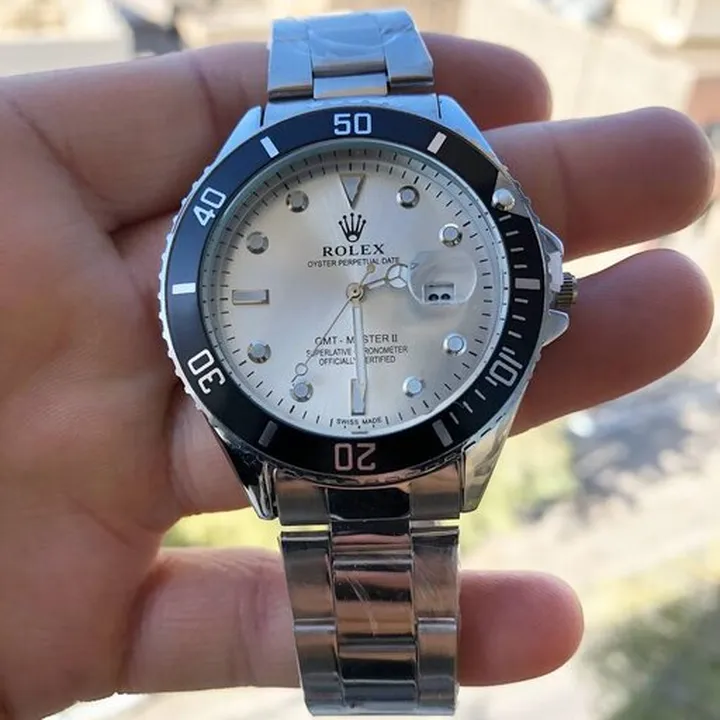 ساعت مچی مردانه رولکس ساب مارینر rolex Submariner سیلور با جعبه و ارسال رایگان