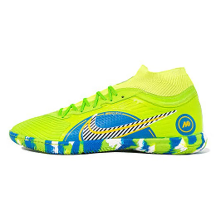 کفش فوتسال نایک مرکوریال ساق دار طرح اصلی Nike MercurialSuoerfly Green Blue