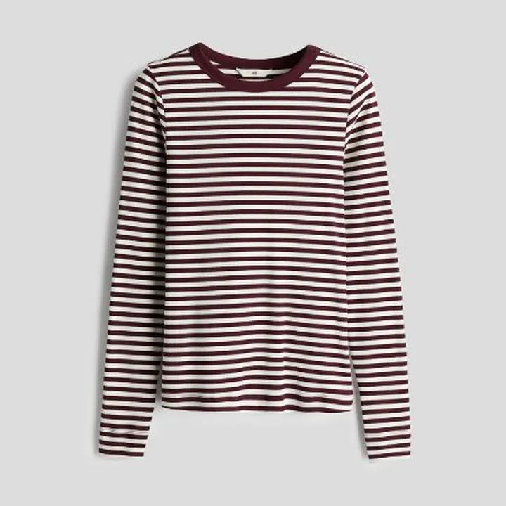 بلوز میله ای استرایپ تو کالرز اچ اند ام