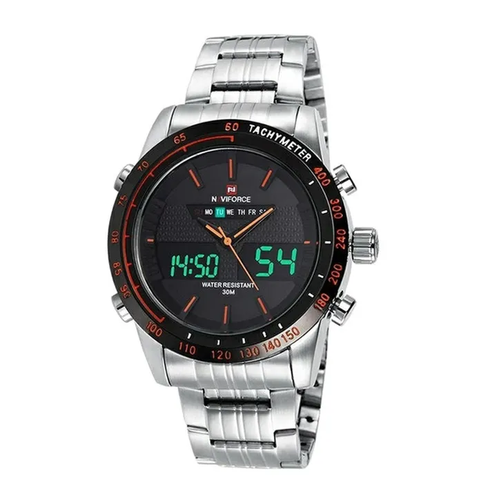 ساعت مچی عقربهای کوارتز مردانه نیوی فورس مدل NF90...