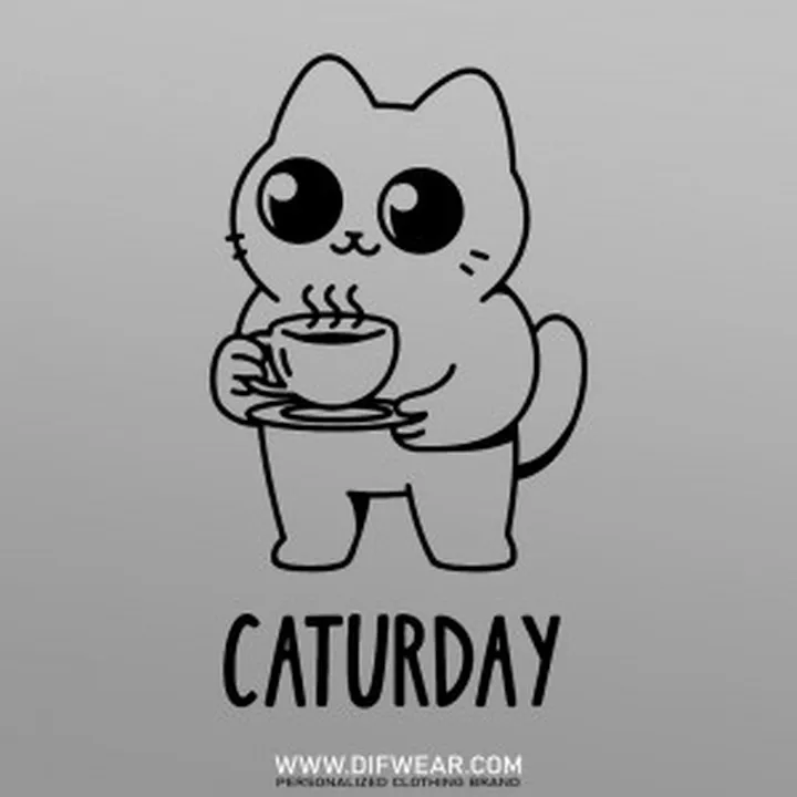 تیشرت Caturday