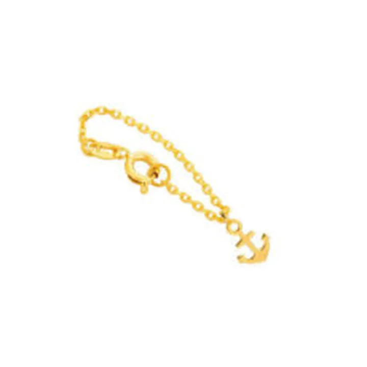 آویز طلا زنانه طرح لنگر