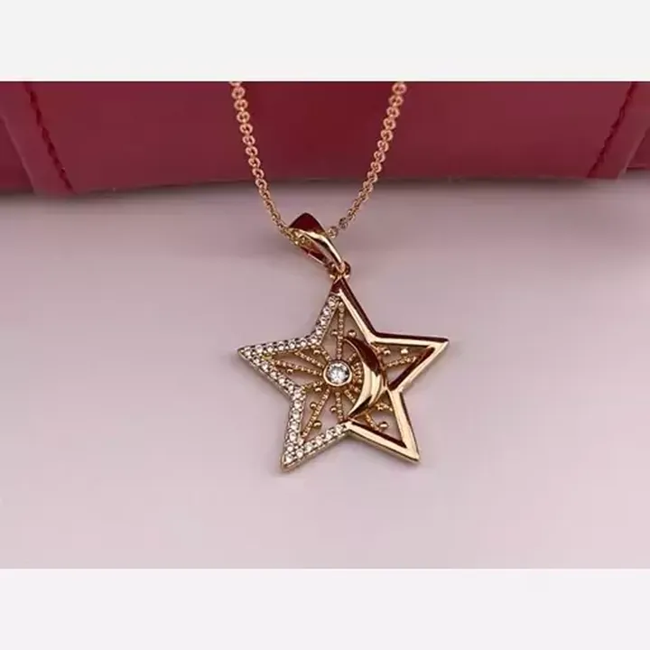 گردنبند ماه و ستاره ژوپینگ،گردنبند ژوپینگ ماه و ستاره