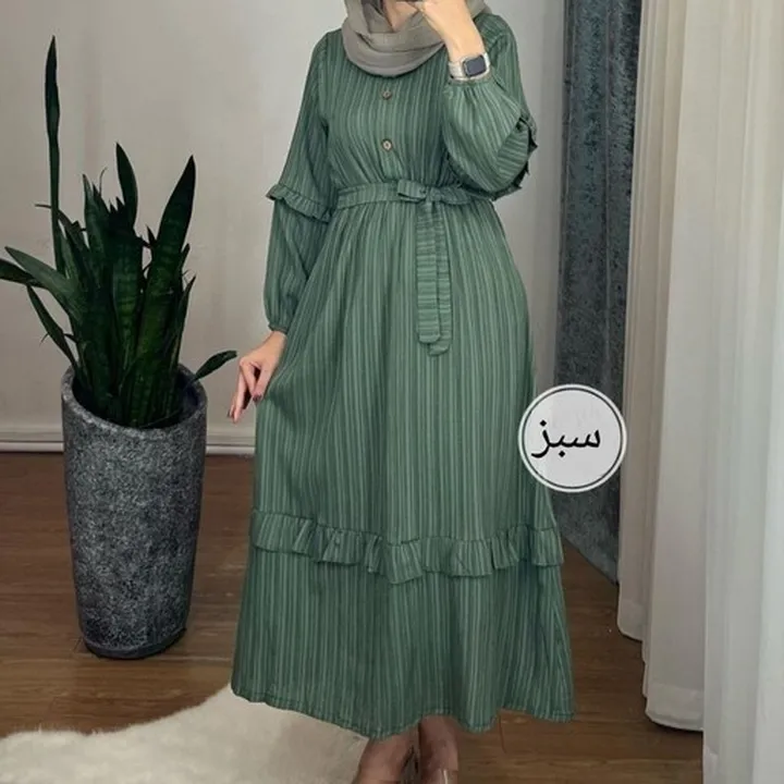 ماکسی زنانه پیراهن زنانه پیراهن بلند پیراهن سایز بزرگ