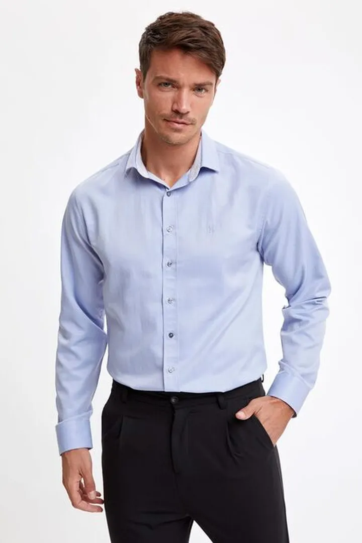 پیراهن آستین بلند مردانه دیفکتو