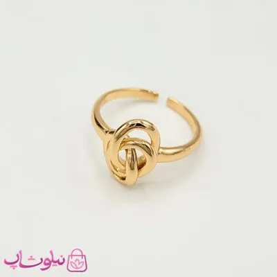 انگشتر زنانه ژوپینگ طرح گره کد 691-1