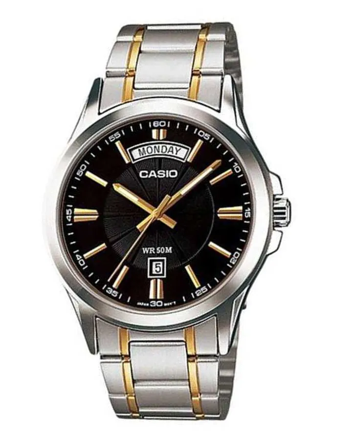 ساعت مچی عقربه ای مردانه کاسیو Casio مدل MTP-1381G-1AVDF