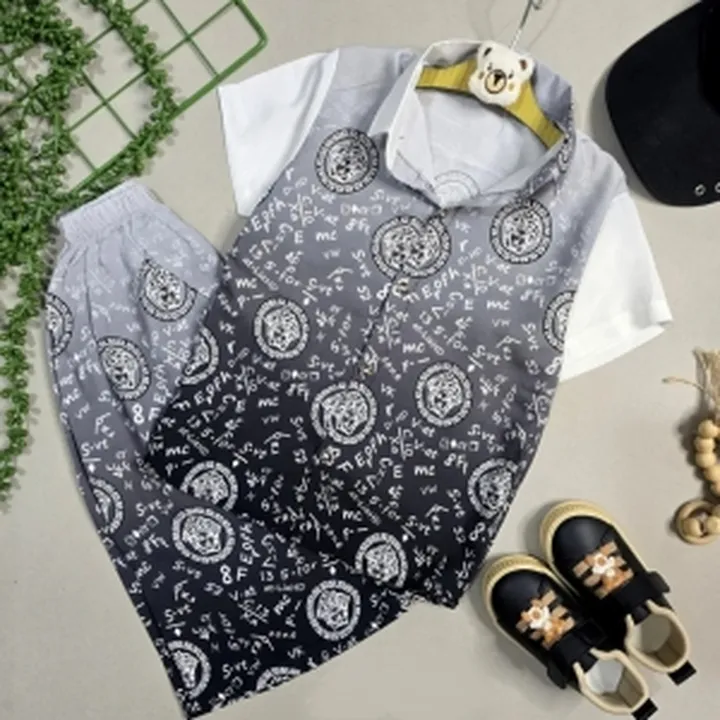 پیراهن شلوارک هاوایی ورساچه