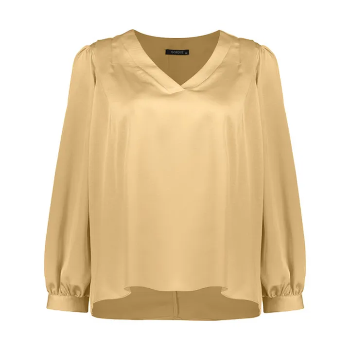 بلوز زنانه گردیه مدل 304252-cream