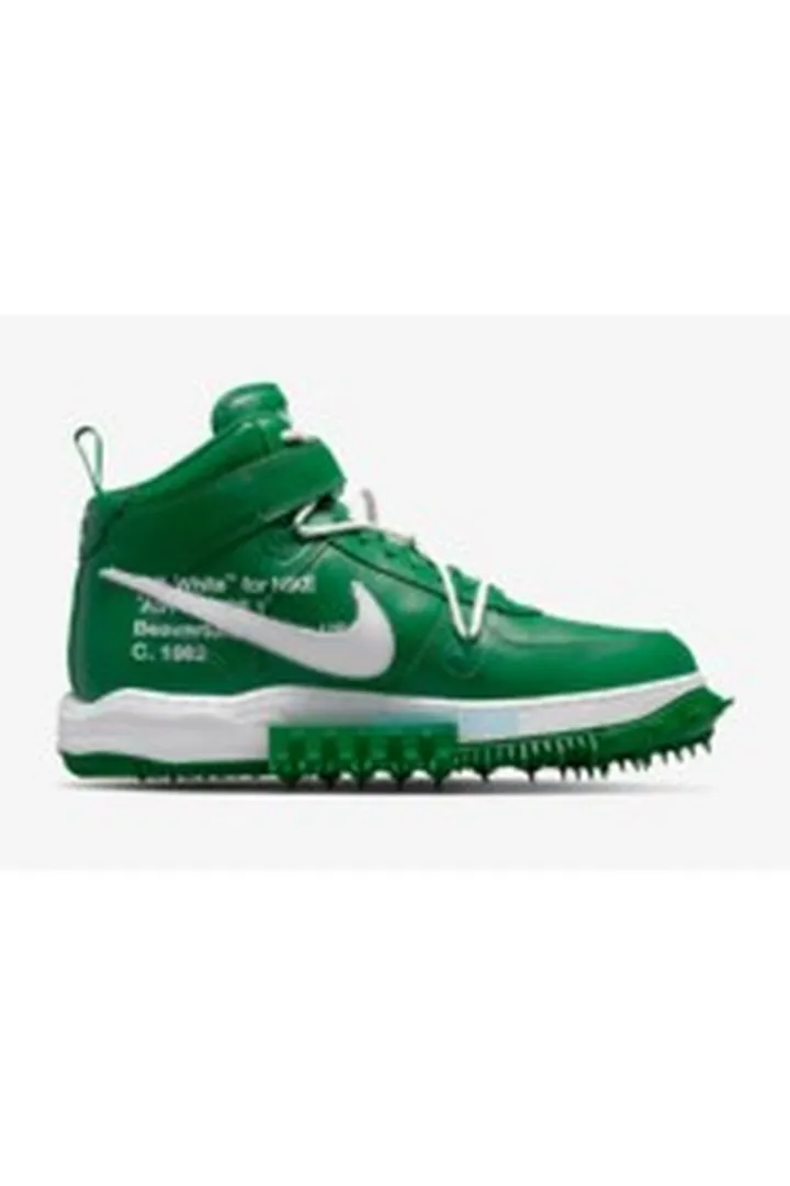 کفش نایک ایر فورس 1 Nike Air Force 1 Mid Off White Pine کد DR0500 300