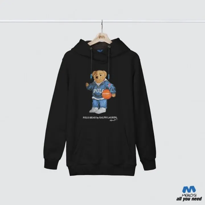 هودی مشکی 1 Polo Bear