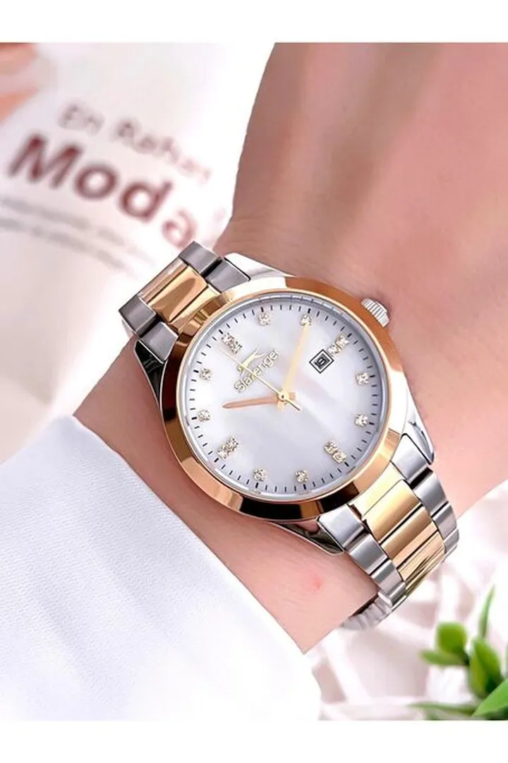 ساعت مچی عقربه ای زنانه اسلازنگر