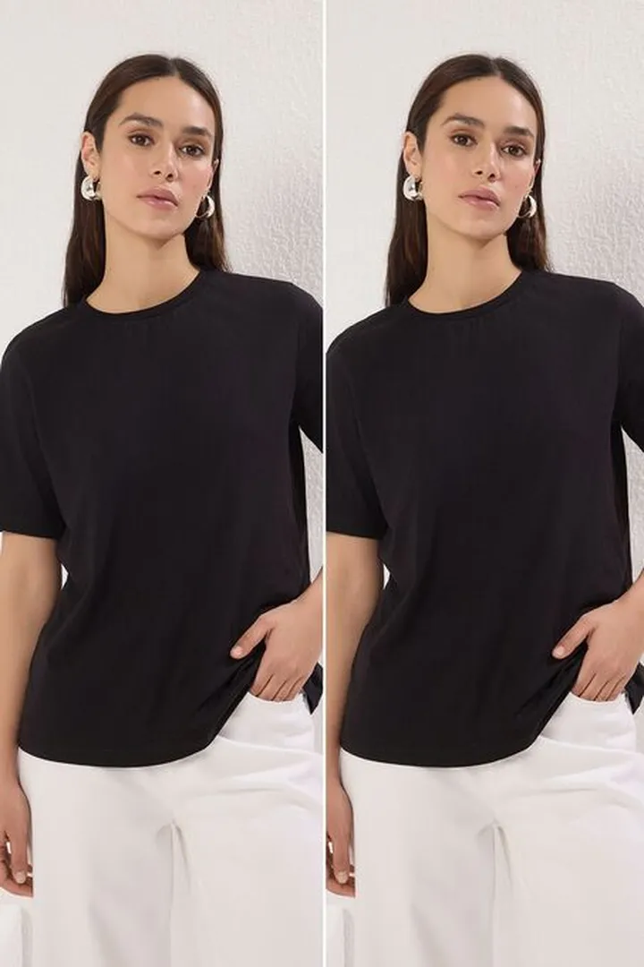 تی شرت آستین کوتاه زنانه  ترندیول  میلا