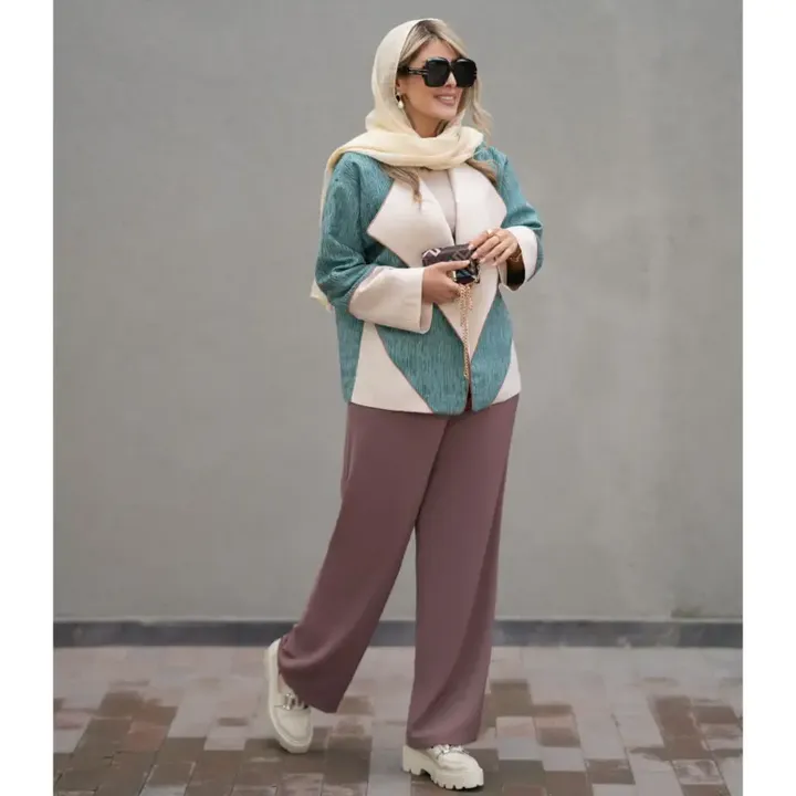 کت pastel سبز