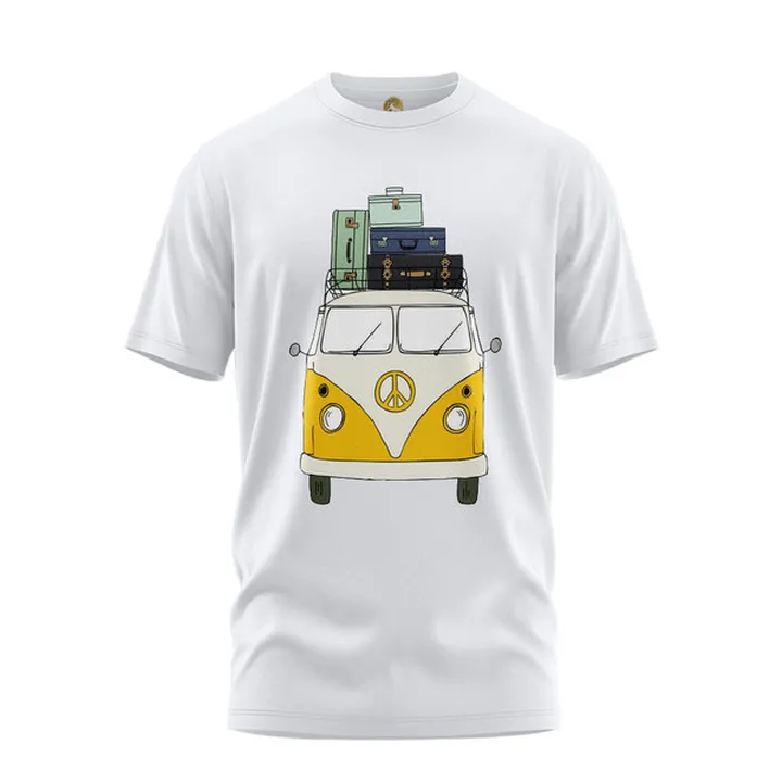 تی شرت آستین کوتاه زنانه هومرو مدل TW180 طرح مینیم...