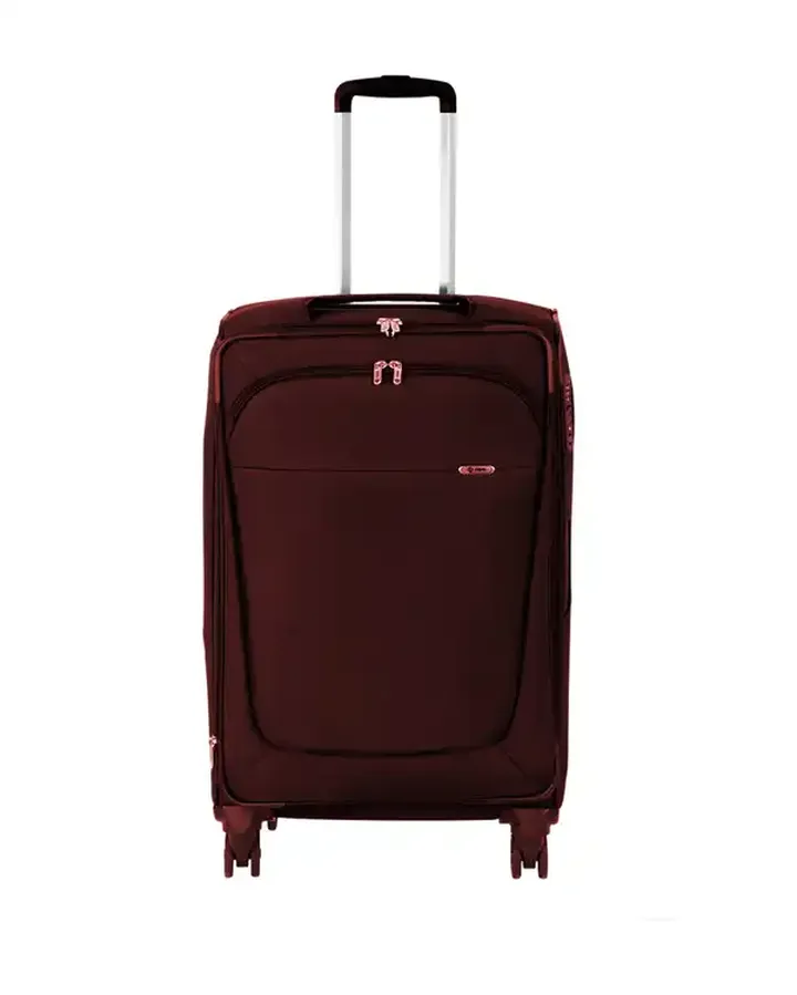 چمدان زرشکی نیلپر توریستر Nilper tourister مدل آوان سایز متوسط کد NTLS111002