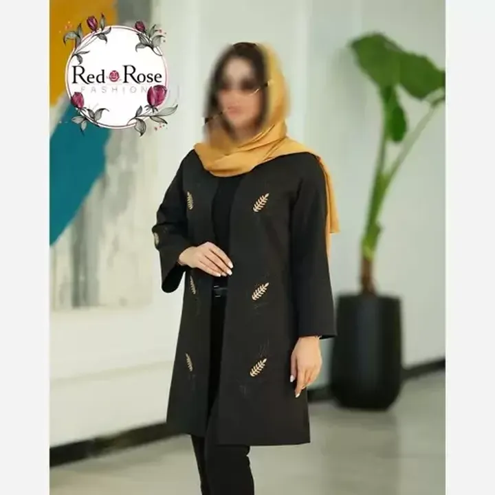 مانتو زنانه دخترانه آنا مازراتی مناسب سایز 40 تا 50
