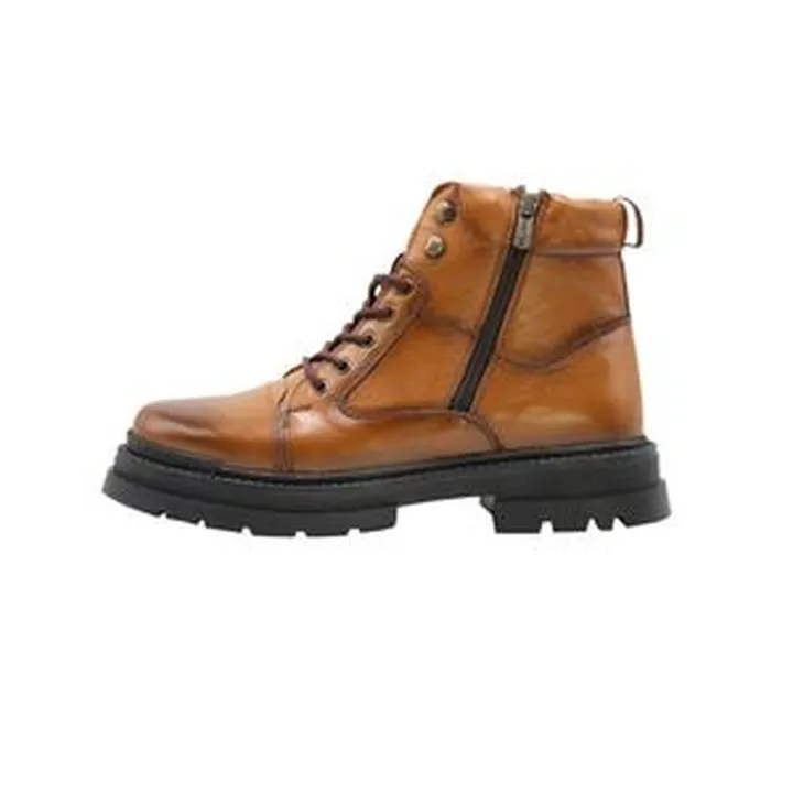 نیم بوت مردانه مدل mrc1122-07 رنگ قهوه‌ای روشن