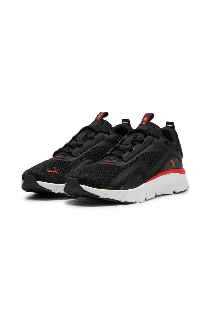 PumaFlexFocus Lite-PUMA Black For All Time Red