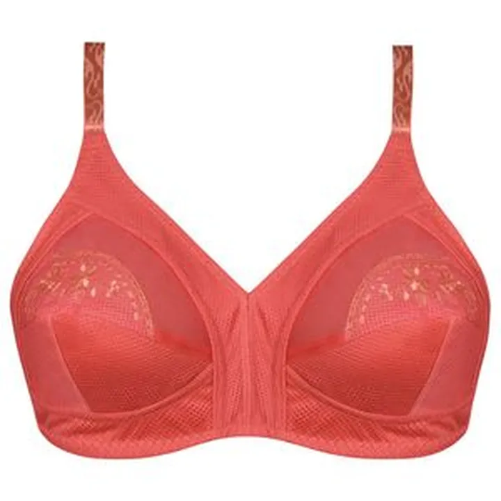 سوتین زنانه ماییلدا مدل بدون فنر سوزنی کد 5056 رنگ گلبهی