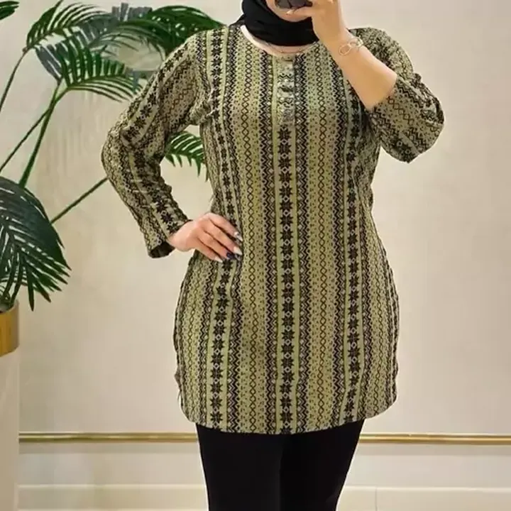 تونیک منگوله دار جنس مرینوس حوله ای 