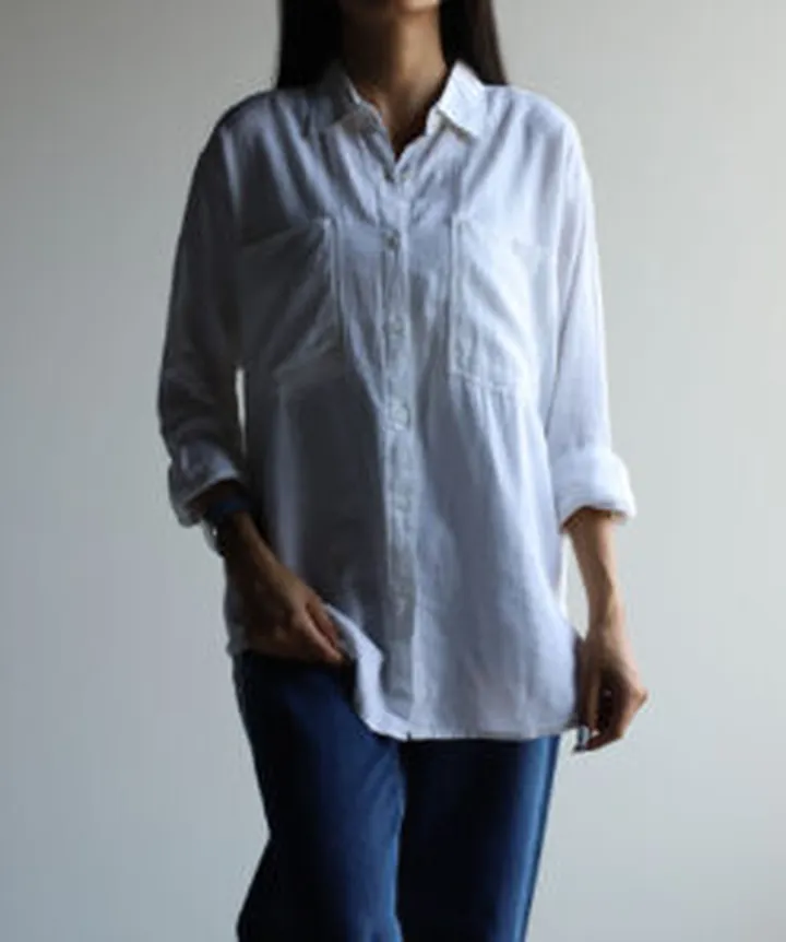 شومیز سفید C.6185 NGH_ZR