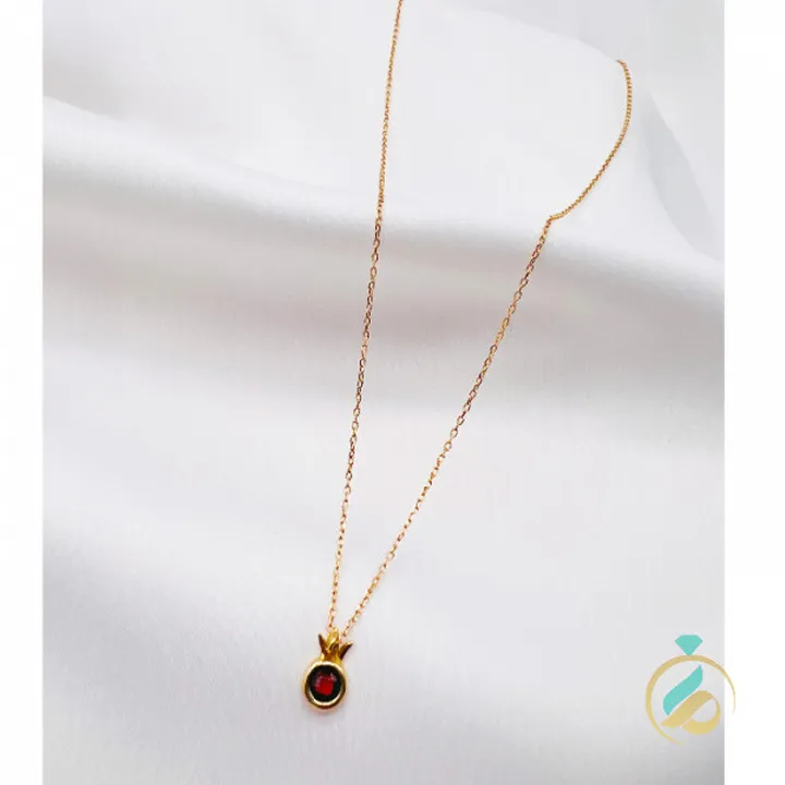 گردنبند طلا طرح انار یکتاخواه