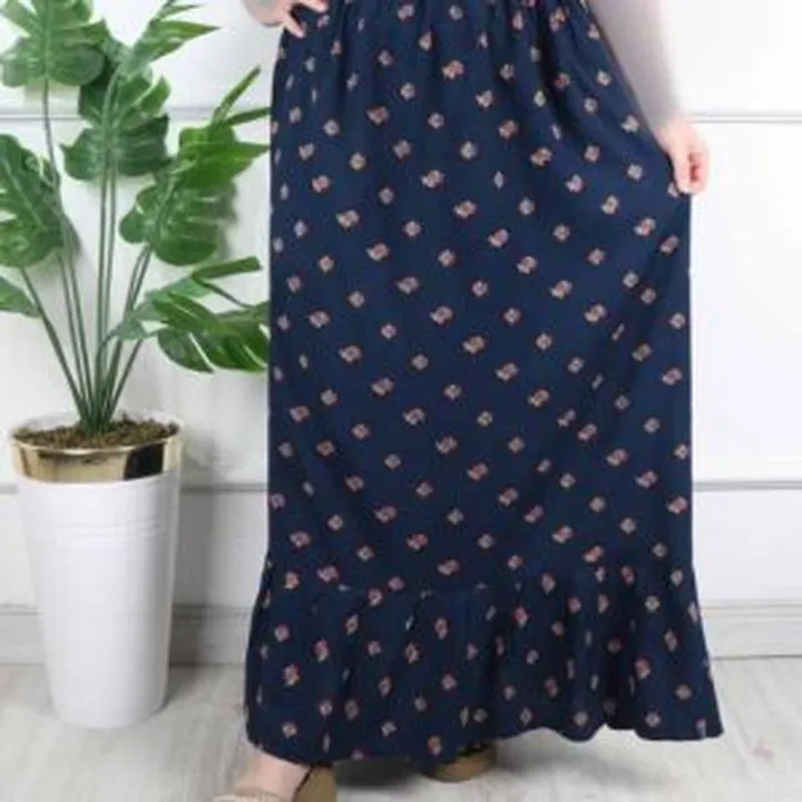 دامن ململ گلدار 6965