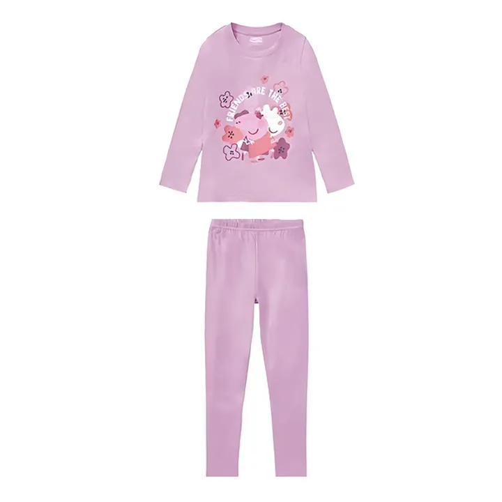 ست تی شرت و شلوار دخترانه پپا پیگ مدل Nice Baby 20...