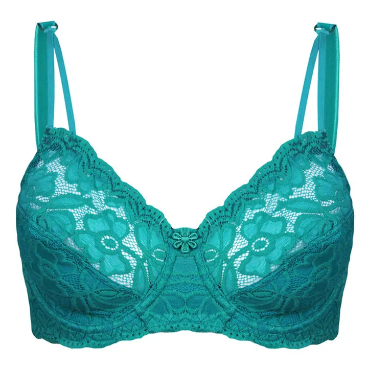 سوتین زنانه پانیذ مدل فنردار گیپوری کد 66367-new ر...