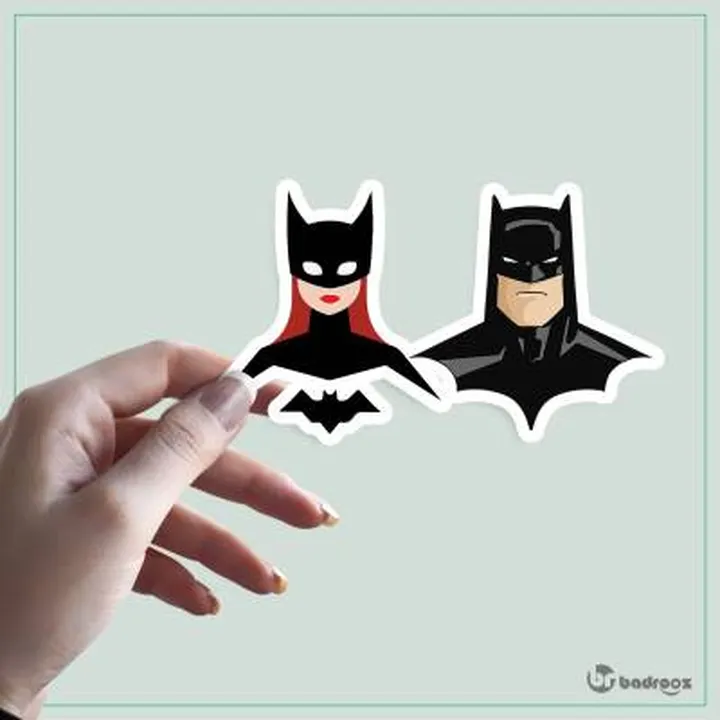 استیکر CATWOMAN & BATMAN