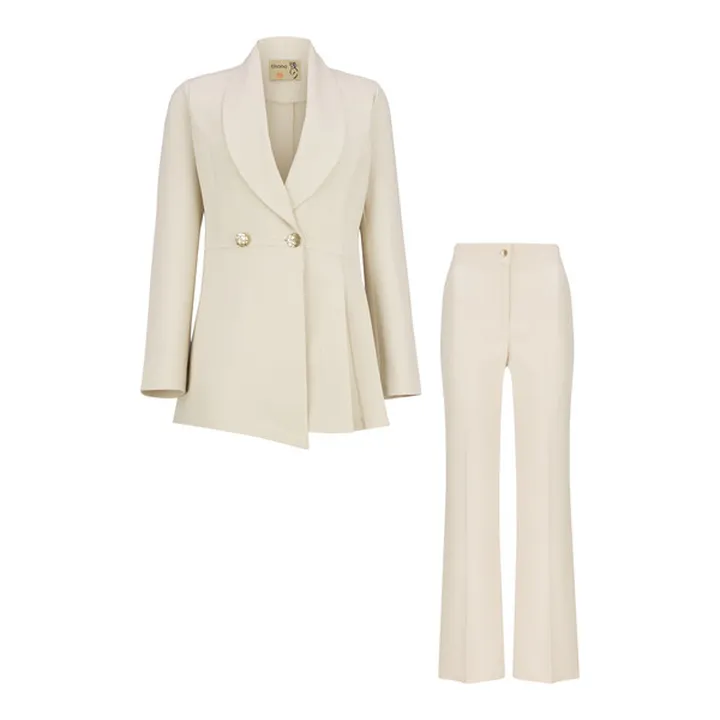 ست کت و شلوار زنانه السانا مدل مهرکام کد 208009