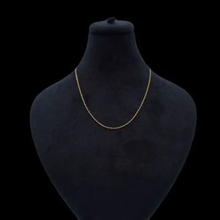 زنجیر مینیمال طلا 18 عیار زنانه ناریا مدل قلمدون SH3 کد S45