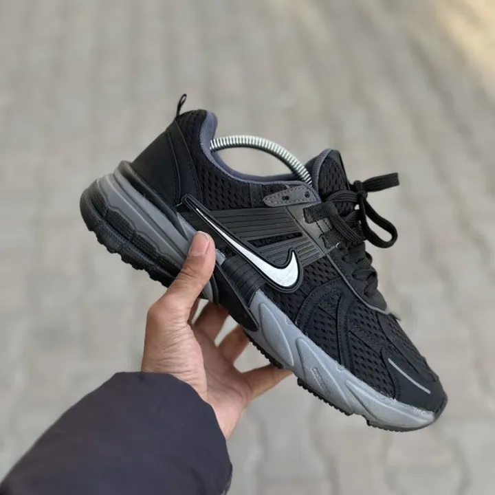 Nike V2k مردونه مشکی‌زیره طوسی کد(1161)