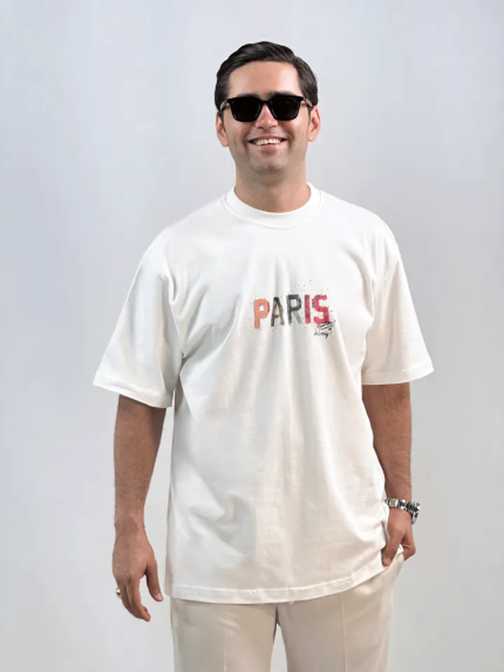 تیشرت چاپی پاریس