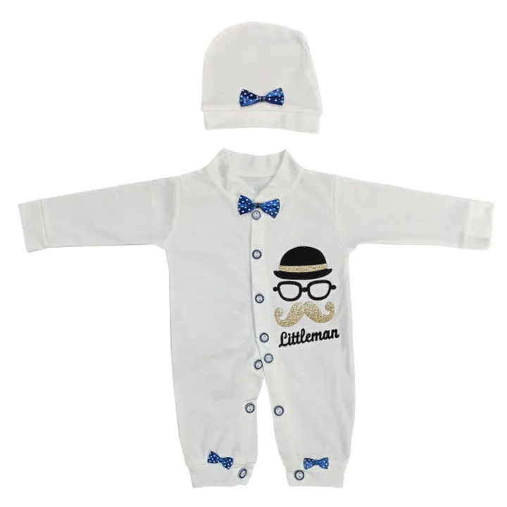 ست سرهمی و کلاه نوزادی مدل کلاه وعینک