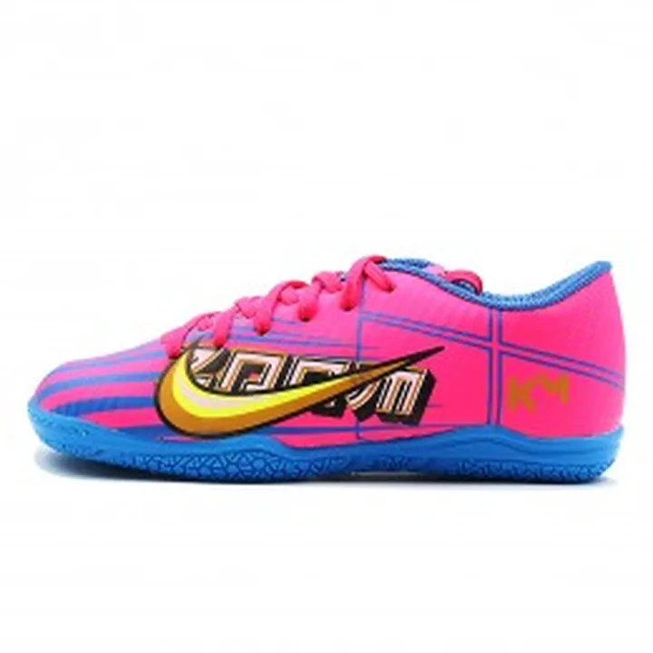کفش فوتسال بچگانه نایک ایر زوم امباپه Nike Air Zoom Mercurial Pink Blue