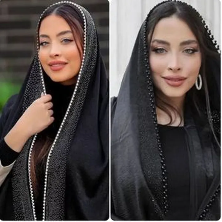 شال طرح مروارید