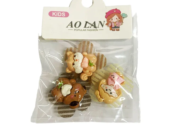 چسب موی نوزادی دخترانه 3 عددی