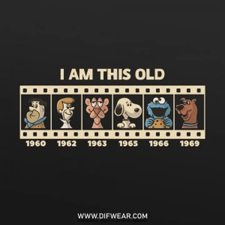 تیشرت I Am This Old #3