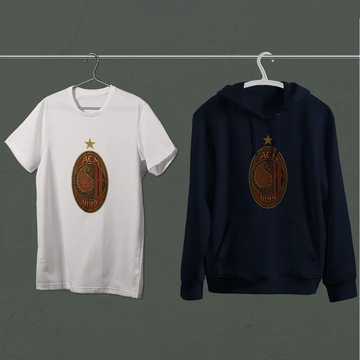 هواداری آث میلان طرح 7 (تیشرت ، هودی ، دورس)(رنگبندی)