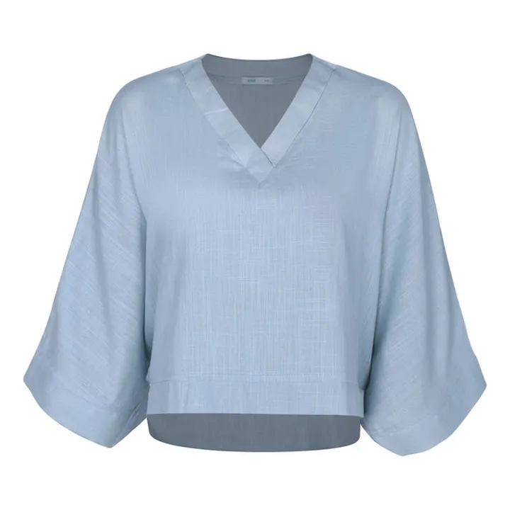 بلوز آستین سه ربع یقه هفت زنانه آر اِن اِس مدل 112...