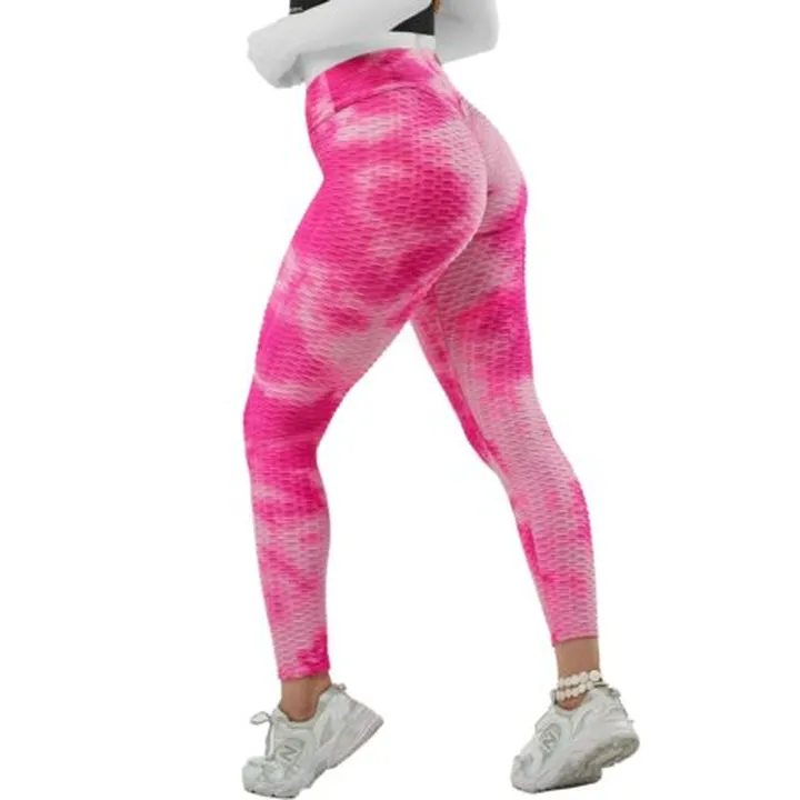 لگ ورزشی زنانه آنتی سلولیت مدل پشت چین دار کد 402407