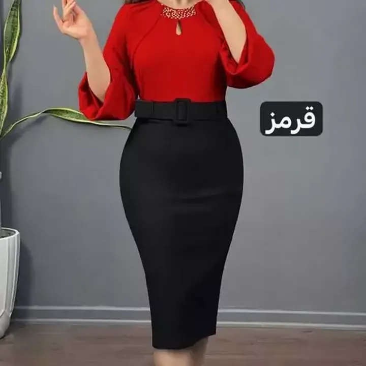 شومیز مزونی مارال جنس الیزه گرم بالا قواره دار 40تا 54