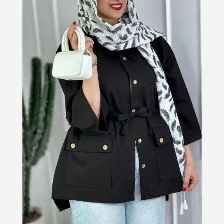 مانتو داکرون زنانه دخترانه فری تا 46