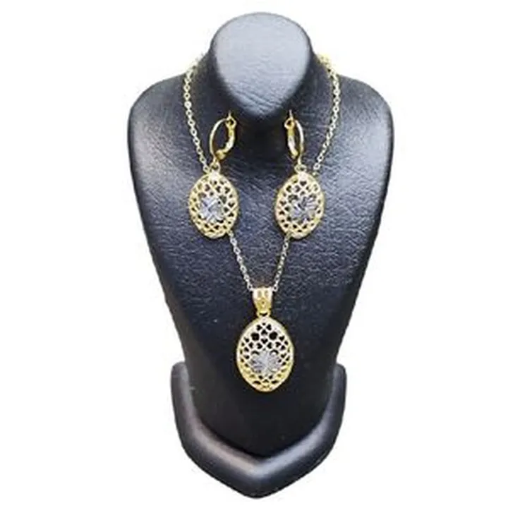 نیم ست زنانه مدل مینا کاری کد 78500