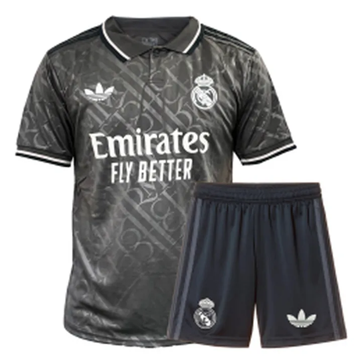پیراهن شورت بچگانه دوم رئال مادرید Real  Madrid Away 2024-25 Kit