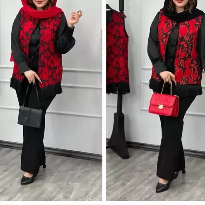 وست زنانه یلدایی مدل بهار