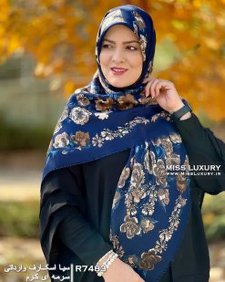 روسری نخی وارداتی R7483